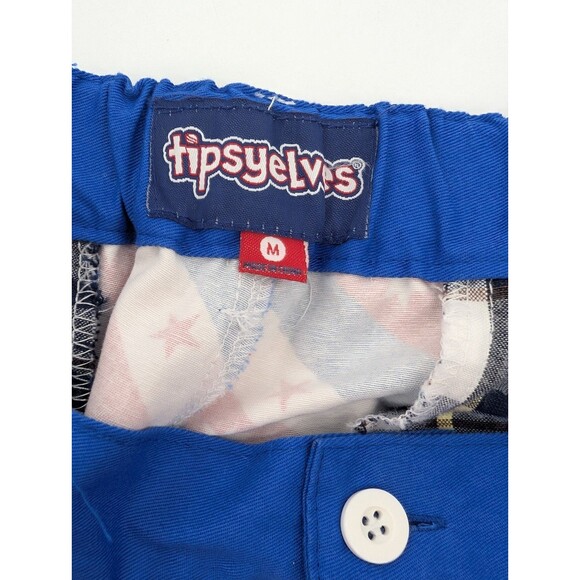 Tipsy Elves Stars And Stripes American Flag USA Patriotic Pants Size Medium - Picture 2 of 6